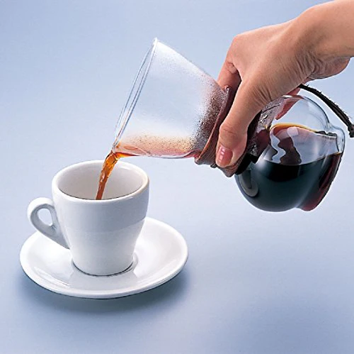 Hario Drip Coffee Pot Pour Over with Woodneck (1-2 Cups) - Image 3