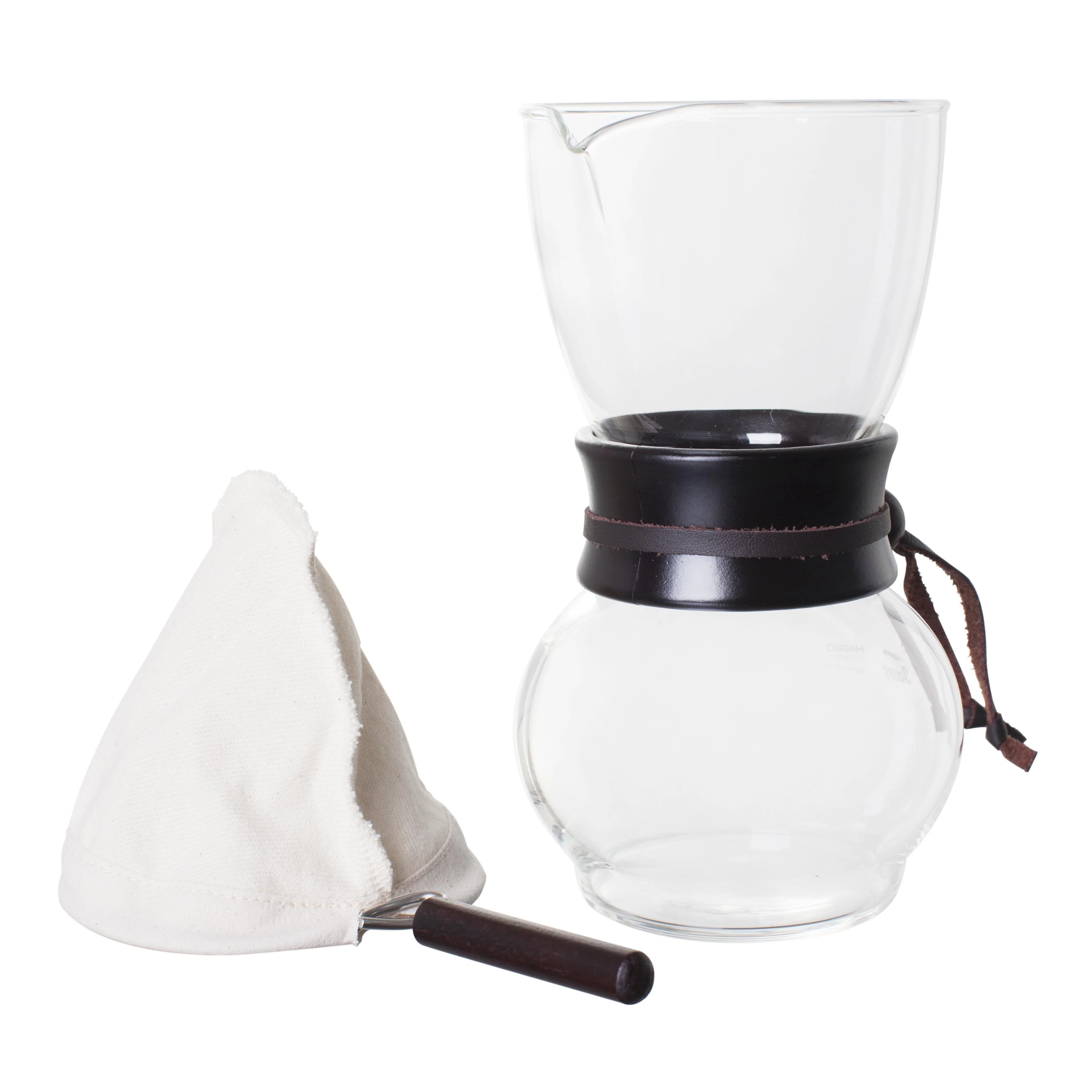 Hario Drip Coffee Pot Pour Over with Woodneck (1-2 Cups) - Image 4